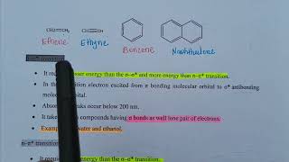 Uv spectroscopyIntroduction Principle electronic transition and spectral shifts [upl. by Aelanna888]