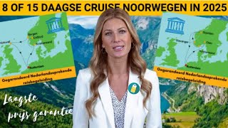 video Unesco Wereld erfgoed Noorse Fjorden 815 daagse cruise vakantie Captain Cruise online [upl. by Lekcim]