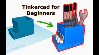 Tinkercad for Beginners 2022 Easy 3D Modeling Guide [upl. by Royce12]