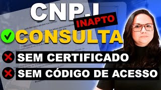 ✅CNPJ INAPTO COMO RESOLVER e CONSULTAR SEM CERTIFICADO [upl. by Euqininod]