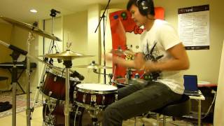 Taylor Swift  Shake It Off  Drum Cover by Kenneth Wong [upl. by Notyad]