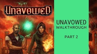 Unavowed  Walkthrough part 23 [upl. by Atiuqehc]