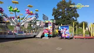 VIDEO Opbouw kermis Zaltbommel begonnen [upl. by Gerk636]