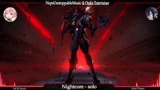 ♪Nightcore ➥ soloPrismo Lyrics [upl. by Yreved]