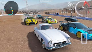 Drive Zone Online  Mercedes  Benz 300SL Circuit Street Racing Gameplay [upl. by Adeirf939]