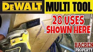 28 ways to use a Multi Tool  Dewalt [upl. by Yanahs]