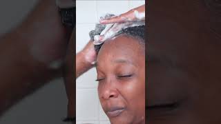 ASMR Shampooing Hair asmrhaircare cccaalopecia alopecia [upl. by Krueger]