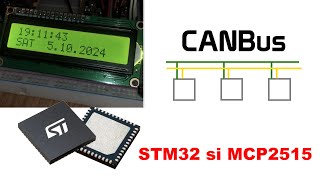 Comunicatia prin CAN Bus cu STM32 si MCP2515 [upl. by Sidonia]