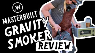 MASTERBUILT 800 GRAVITY SERIES® ELECTRIC SMOKER REVIEW [upl. by Leunamme502]