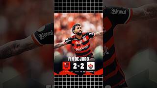 Flamengo só empata com o Vitória flamengo noticiasdoflamengo gabigol [upl. by Nytsud]