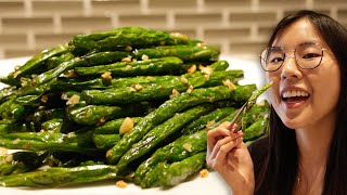 Garlic Green Beans  Crisp blistered and loaded with garlic [upl. by Rachel]