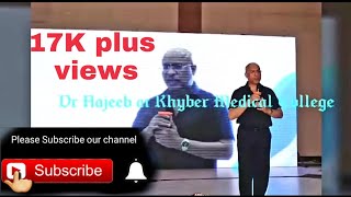 Doctor Najeeb motivational speech at Khyber Medical College  Credits Dr Arifullah [upl. by Ailadgim]