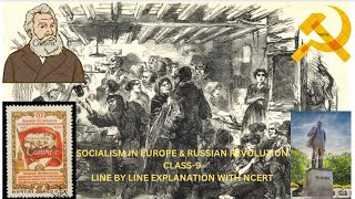 CLASS 9HISTORYSOCIALISM IN EUROPE amp RUSSIAN REVOLUTION [upl. by Laniger755]