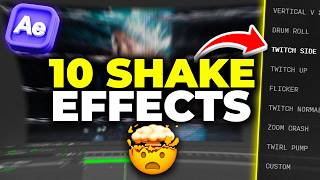 How to Create Shake Effects in After Effects Easy Tutorial [upl. by Atul]