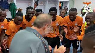 Chipolopolo celebrate AFCON qualification [upl. by Eceinehs]