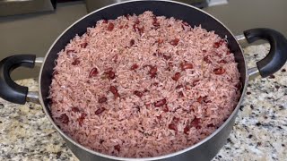 How To Make JAMAICAN RICE AND PEAS [upl. by Harwill]