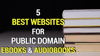 5 Best Websites For Free Public Domain Audiobooks amp Ebooks  2023 [upl. by Tyika309]