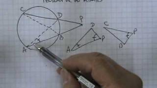 Demostración teorema de las secantes 01 [upl. by Annij]