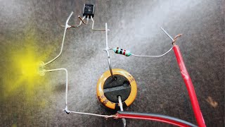 Led Blinking Circuit using BC547 Npn Transistor [upl. by Broderick430]