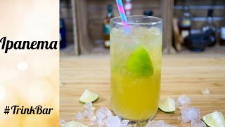 Ipanema  alkoholfreier Cocktail selber machen  Rezept  Trinkbar [upl. by Drice]