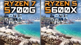 Ryzen 7 5700G vs Ryzen 5 5600X Benchmarks – 15 Tests 🔥 [upl. by Keelia826]