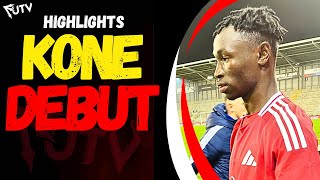 SEKOU KONE Highlights on Manchester United DEBUT [upl. by Orpheus765]