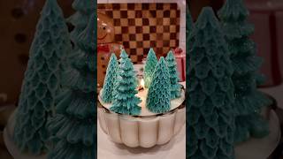 winter diy candle❄️🌲☃️candle diy candlemaking aesthetic christmas [upl. by Moises]