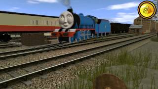 Thomas amp Friends In Trainz  Thomas amp Gordon Different Scene [upl. by Itsyrc]