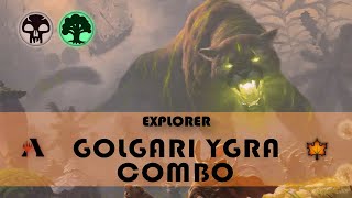 ⚫🟢 Golgari Ygra Combo  ExplorerPioneer  MTG Arena  BLB  Bo1 [upl. by Nixon]