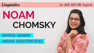 Noam Chomskys Language Theory Best explanation you will ever hear UGC NET English [upl. by Munsey861]