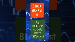 Types of Brokers in the stock Market  Discount Broker vs Full service broker  stockmarket bse [upl. by Notsae]