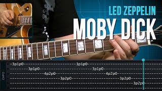 Led Zeppelin  Moby Dick como tocar  aula de guitarra [upl. by Flora9]