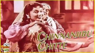 Chinnanjiru Chitte Video Song in Alibabavum 40 Thirudargalum Movie  M G Ramachandran Bhanumathi [upl. by Lonnard]