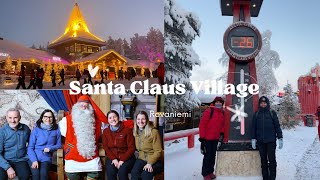 LAPLAND DAY 1 SANTA CLAUS VILLAGE ROVANIEMI [upl. by Alexia269]