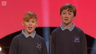 1af  Cian a Mathew  Deuawd Cerdd Dant Bl 79 84  Eisteddfod yr Urdd 2023 [upl. by Rondi]