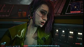 Unleashing Blackwall with the best tune in Cyberpunk 2077 Saving Songbird [upl. by Lyrehc]