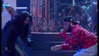 Brandy grammys performance with burna boy and 21 savage [upl. by Eiramanig564]