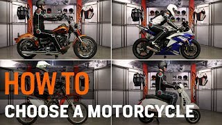 Motorcycle Types for Beginners  How to Choose at RevZillacom [upl. by Iveel]