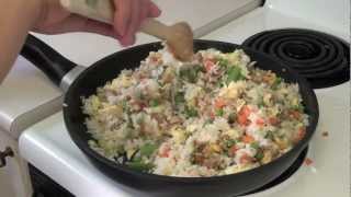 How to Cook Fried Rice With Mixed Vegetables [upl. by Yot]