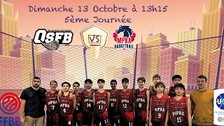 U15 France Poule D Journee 5 OULLINS Ste FOY vs MPBA [upl. by Borlow]