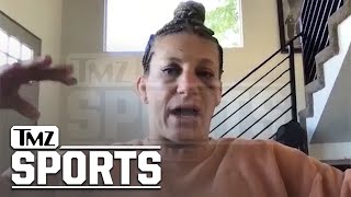 Kayla Harrison Reveals She Was Hospitalized Peeing Blood Wk Before UFC 307  TMZ Sports [upl. by Lidda382]