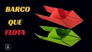 Como hacer un Barco de papel Origami muy fácil Barco de Papel origami paso a paso [upl. by Corabelle985]