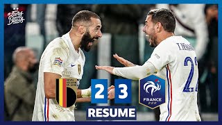 Belgique 23 France le résumé  Demi Finale UEFA Nations League I FFF 2021 [upl. by Durst]