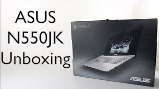 Asus N550JK Laptop Overview [upl. by Wende]