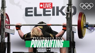 🔴 LIVE Powerlifting World Classic Open Championships  Womens 84kg [upl. by Chor]