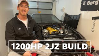 1200HP 2JZ BUILD  MK3 SUPRA [upl. by Huff580]