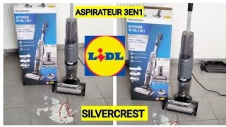 TEST😱ASPIRATEUR LAVEUR SILVERCREST 3EN1 LIDL⚠️LIDL crashtest ASPIRATEUR 3EN1 SILVERCREST lidl [upl. by Mateya366]