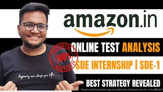 Amazon Online Test for SDE Internship and SDE 1  How to prepare  Apply Now 🔥 [upl. by Godspeed]