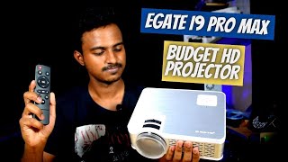 EGATE I9 PRO MAX BUDGET HD PROJECTOR  SEAL OPEN செய்து அனுப்பிய AMAZON [upl. by Fiertz]