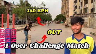 I Won the Challenge Faced a 140 KPH Fast Ball  Interesting Match 😲 Daniz Verse Vlog [upl. by Joannes]